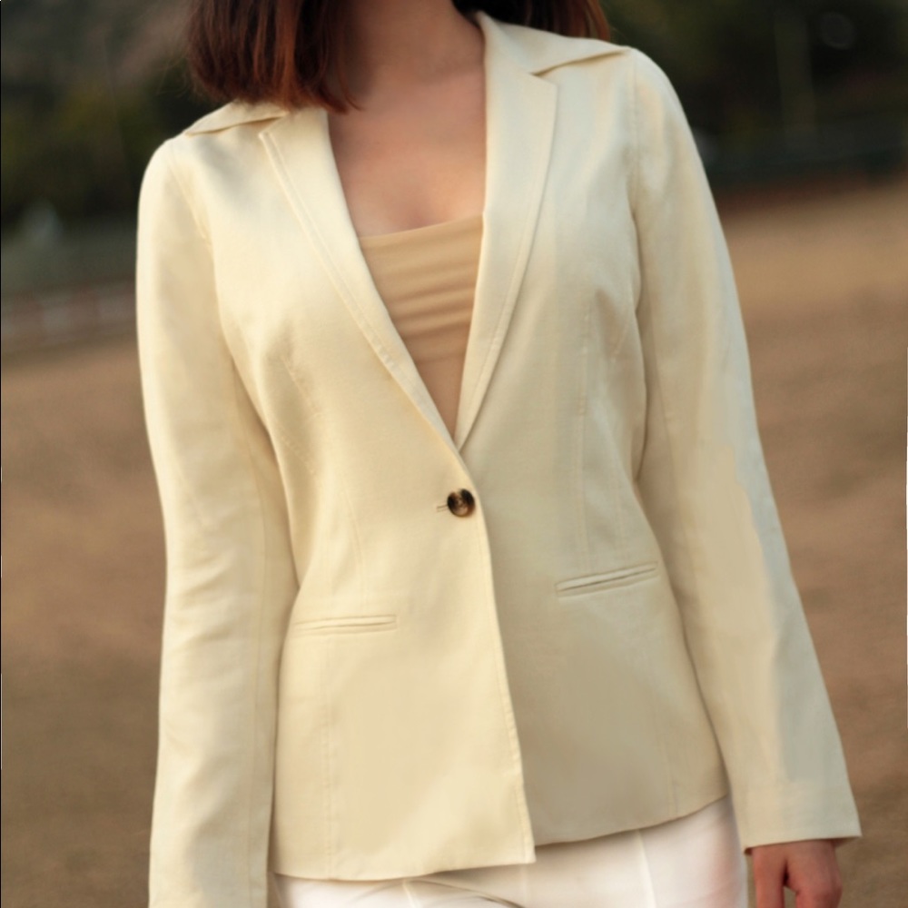 Beautiful Loro Piana single breasted blazer
